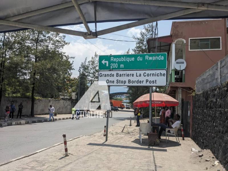 Corniche Grande Barrière à Goma