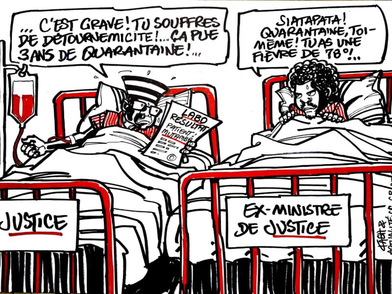 Caricature Kash/ACTUALITE.CD