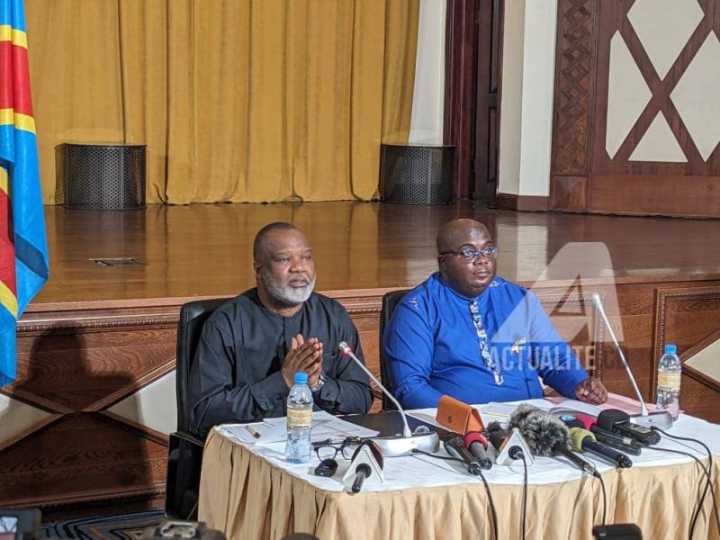 Corneille Nangaa et Bertrand Bisimwa