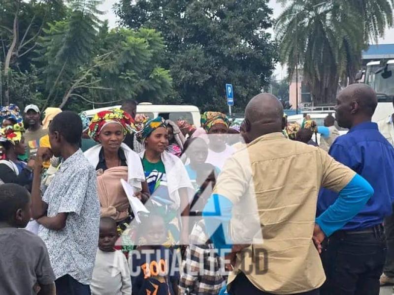 Une autre vague des réfugiés rwandais rapatriés de Goma