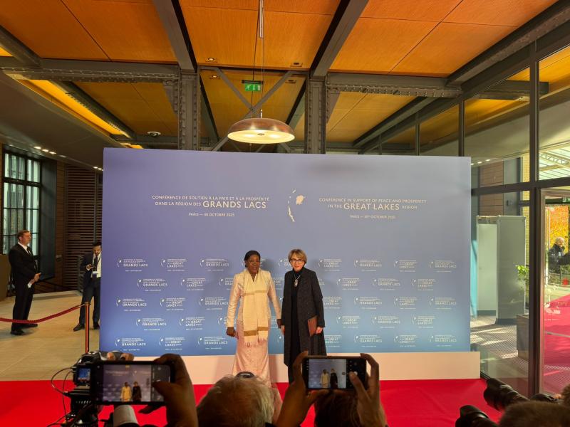 Conférence de soutien à la paix et à la prospérité dans la région des Grands Lacs