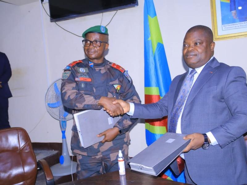 Evariste Somo Kakule et Moïse Musa Kabwankumbi