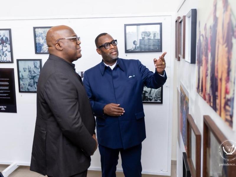 Félix Tshisekedi et Nzanga Mobutu
