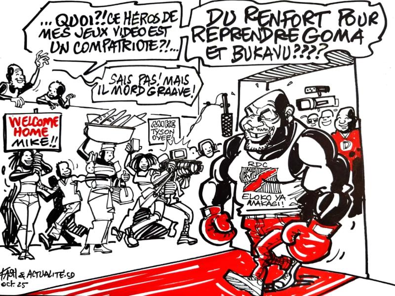 Caricature Kash/ACTUALITE.CD