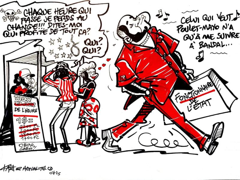 Caricature Kash/ACTUALITE.CD
