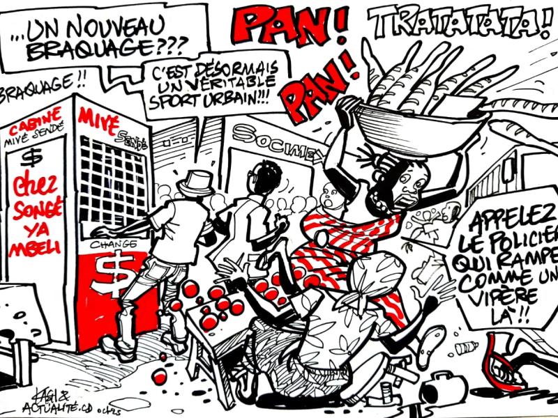 Caricature Kash/ACTUALITE.CD