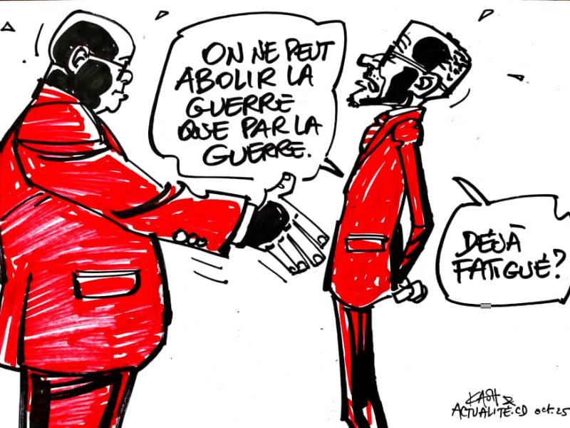 Caricature Kash/ACTUALITE.CD