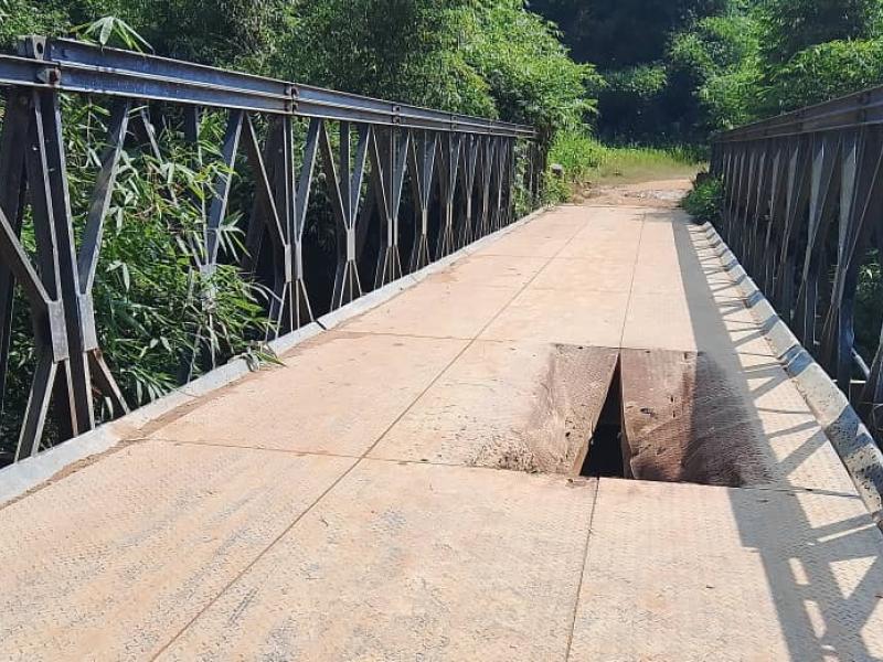 Pont Mera sur la rivière Rubonga