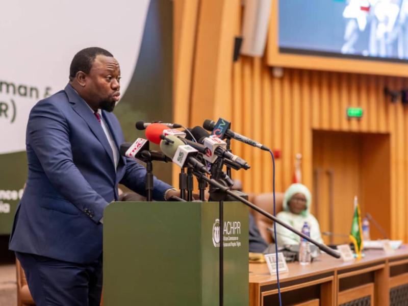 Ministre congolais des droits humains, Samuel Mbemba