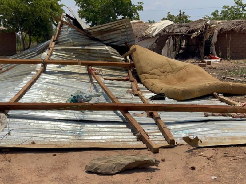 Sinistre dans les villages Katapula et Mutshanga