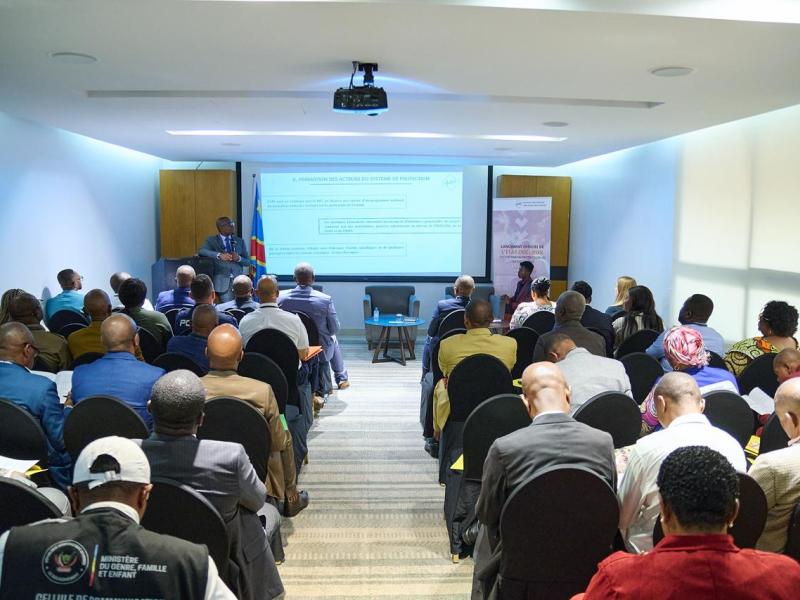 Cérémonie de lancement de l’état des lieux du système de protection de l’enfant en RDC par IBCR