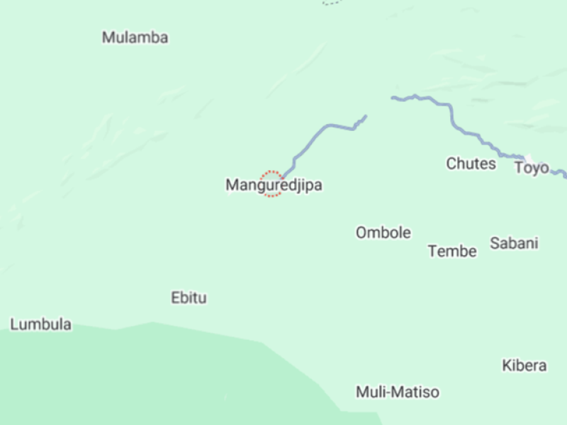 Mangurejipa sur la carte