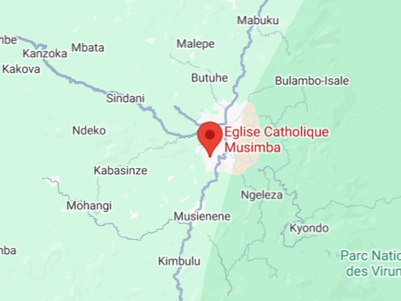 Musimba sur la carte 