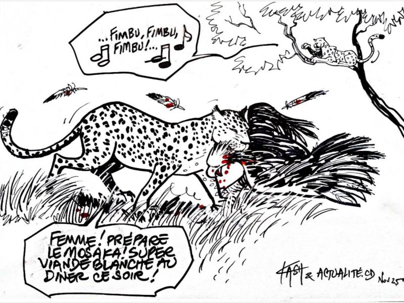 Caricature Kash/ACTUALITE.CD