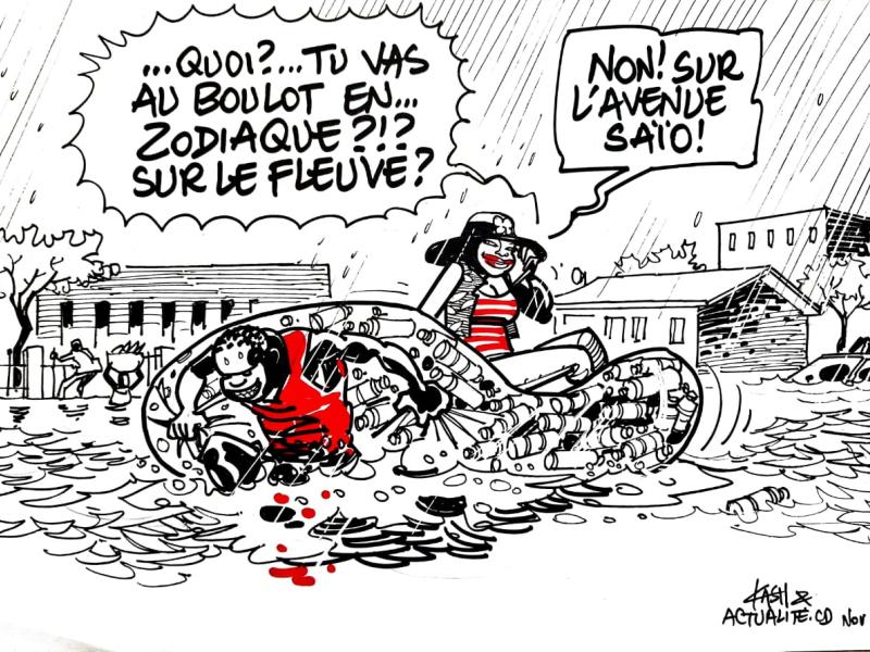 Caricature Kash/ACTUALITE.CD