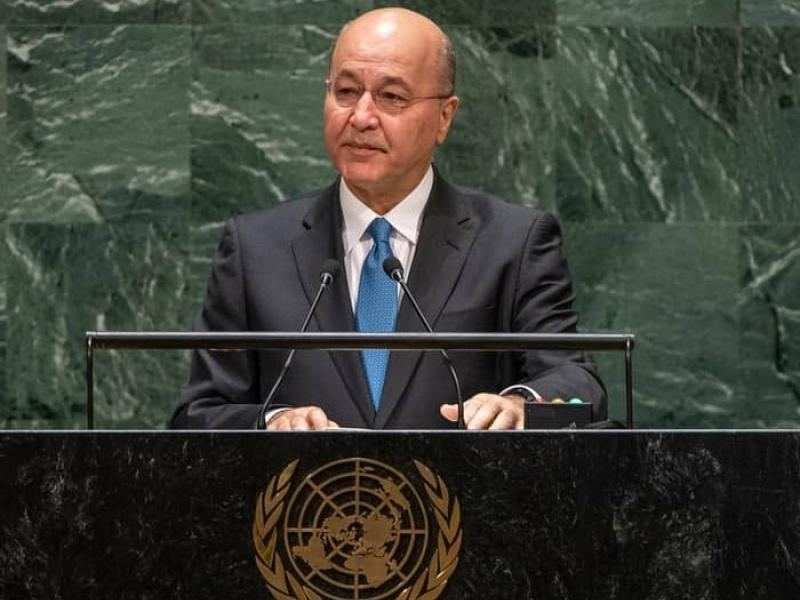 Barham Ahmed Salih, ancien président irakien et nouveau Haut-Commissaire des Nations Unies pour les réfugiés