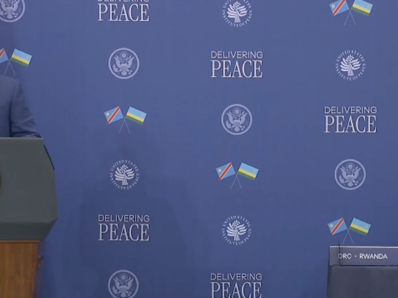 Signature Accord de Washington