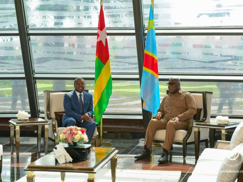 Gnassingbé et Tshisekedi