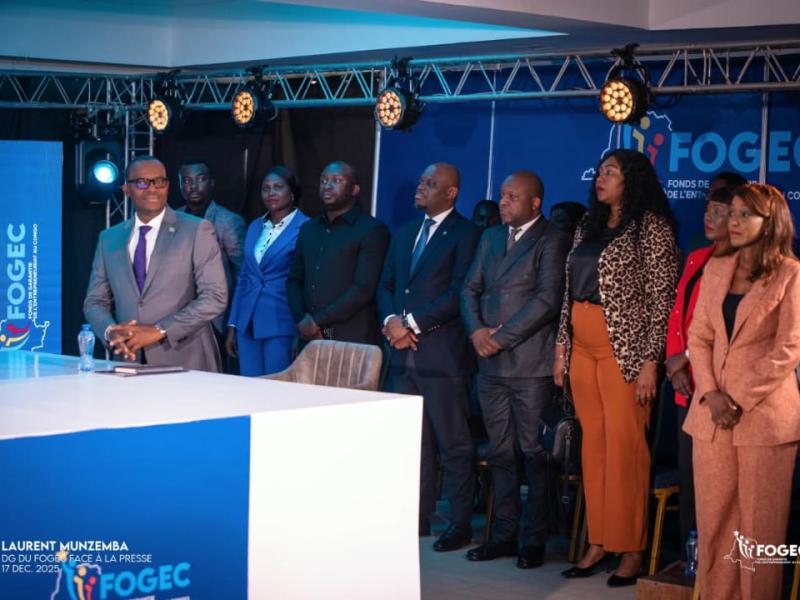 5e anniversaire du FOGEC, "face à la presse"