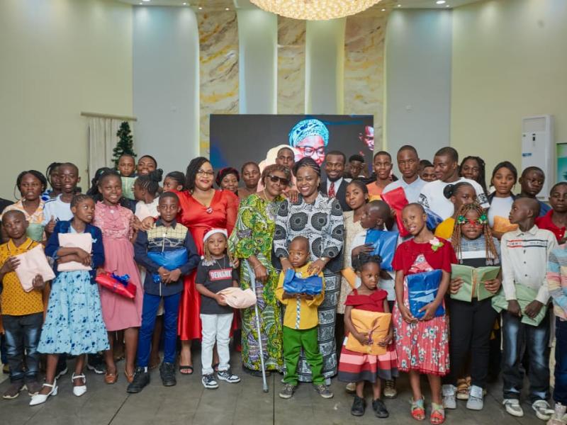 Noël avec les orphelins de Lubumbashi