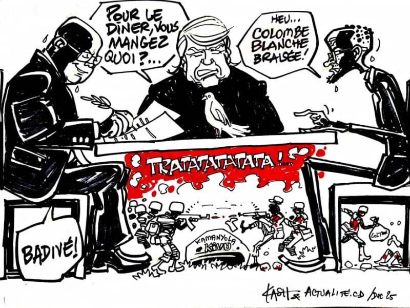 Caricature Kash/ACTUALITE.CD