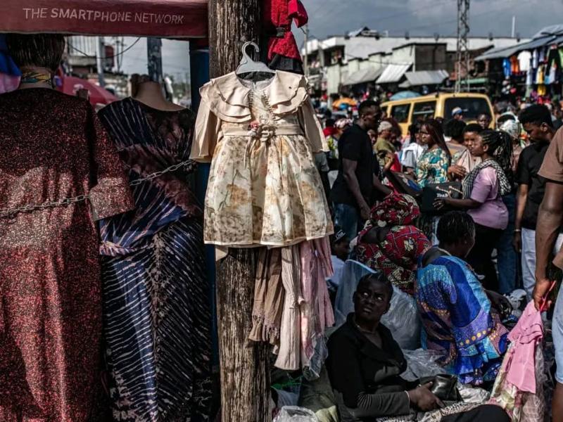 Engouement dans des marchés à Goma en cette période des fêtes de fin d'année