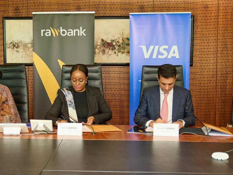 Rawbank et Visa