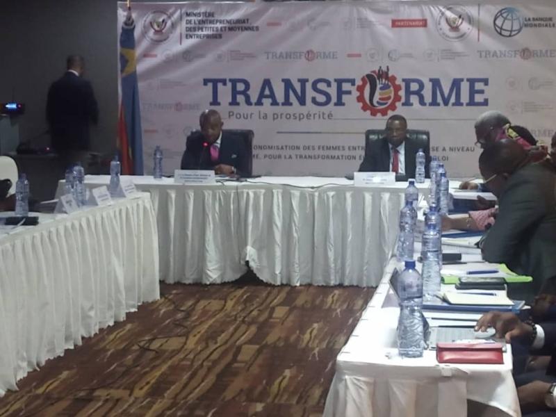 Réunion du comité de pilotage du prohet Transforme 