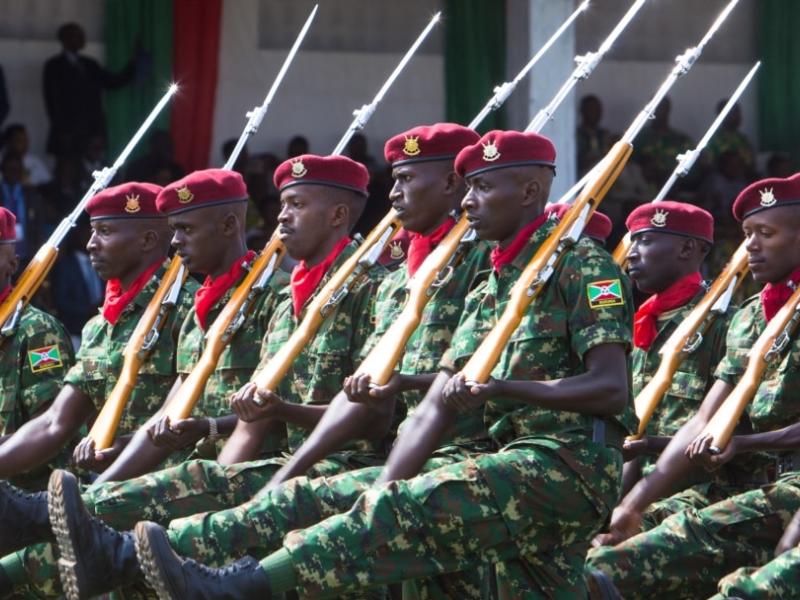 L'armée burundaise