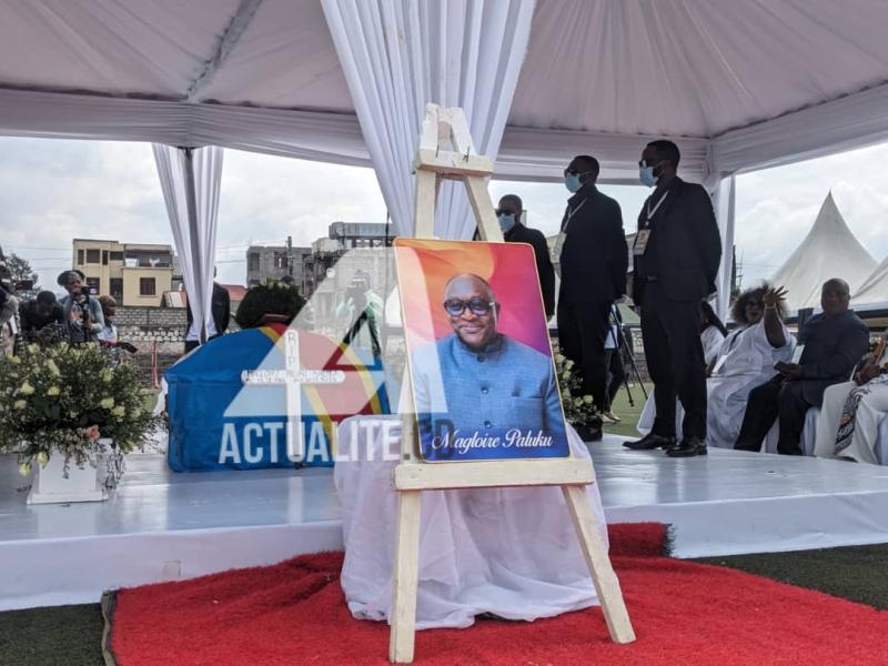 Les funérailles de Magloire Paluku 