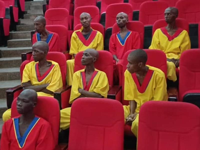 Sept militaires rwandais présentés par l'armée congolaise