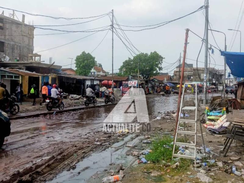Kinshasa/Kalamu. L'avenue Kimwenza en état de délabrement avancé