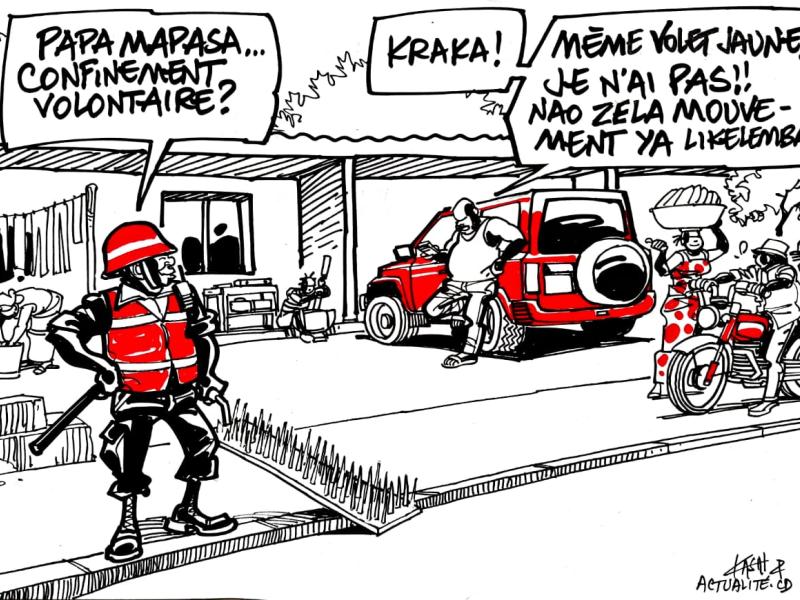 Caricature Kash/ACTUALITE.CD