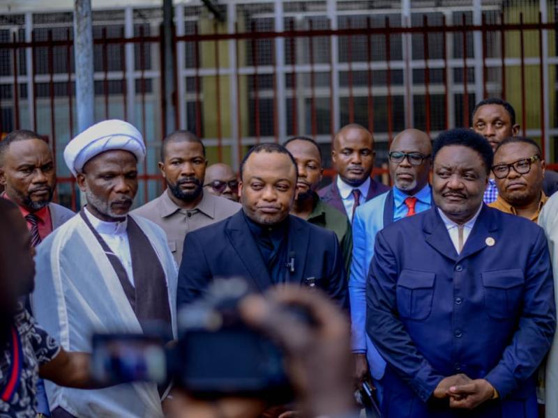 Le Conseil interreligieux congolais conduit par Dodo Kamba reçu par le CNSA