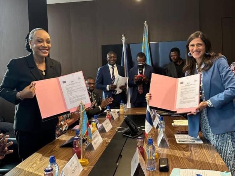 Signature du deuxième protocole d’entente entre RDC et France