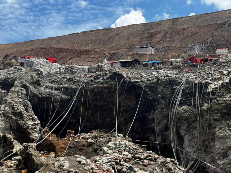 le site minier artisanal de Tilwizembe