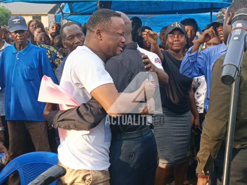 Dr David Balanganayi lors de son procès en flagrance