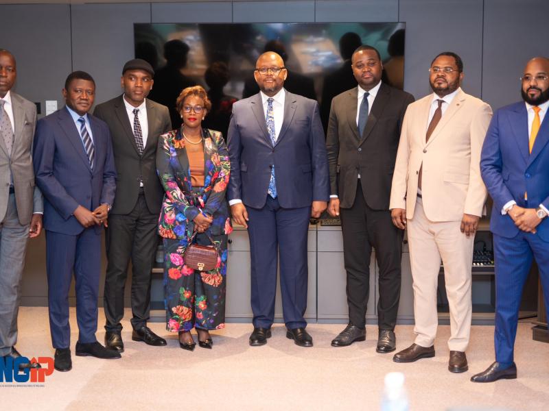 L'équipe dirigeante de l'ENGIP-RDC à l'issue de sa première réunion de Conseil d'administration, ce vendredi 20 mars 2026 à Kinshasa