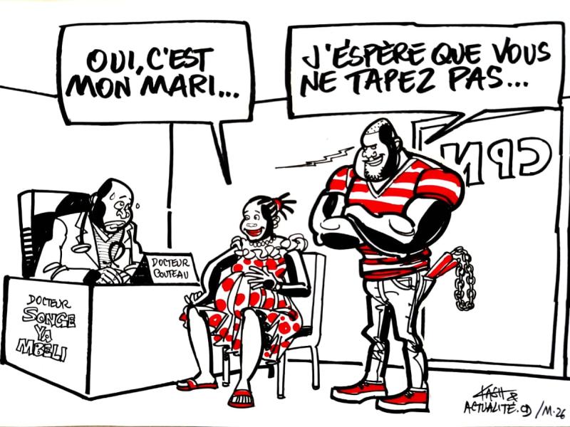 Caricature Kash/ACTUALITE.CD