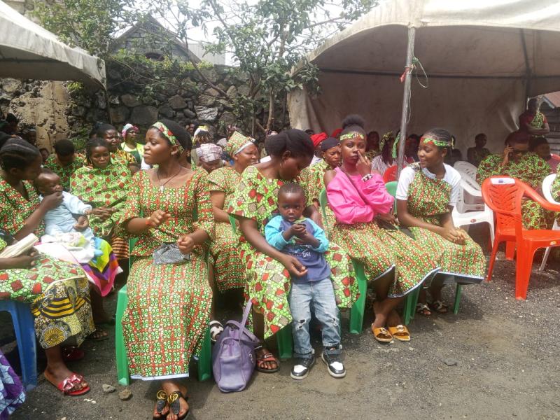formation des femmes aux metiers divers à Nyiragongo
