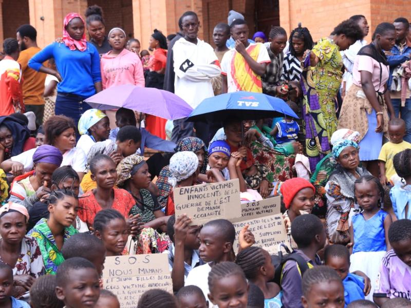 Des déplacés du Nord et Sud-Kivu rassemblés à Lubumbashi pour solliciter de l'aide des autorités