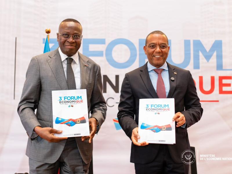 Fin du Forum économique RDC-Angola