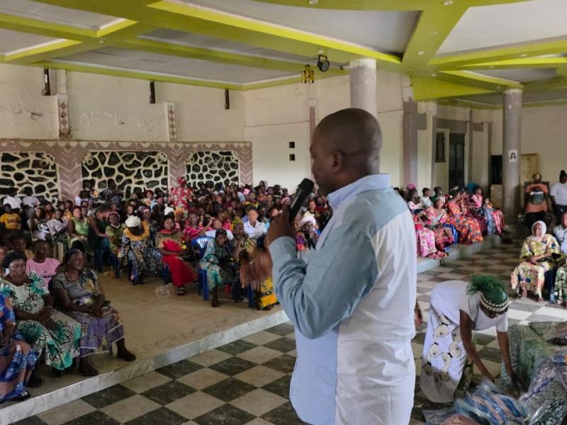 Haut-Uélé: à Watsa, le député Roger Abotome