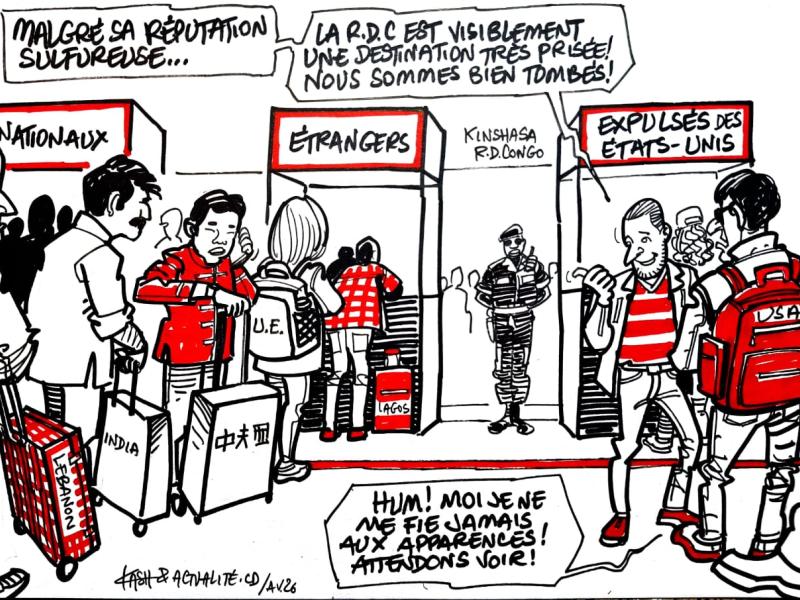 Caricature Kash/ACTUALITE.CD