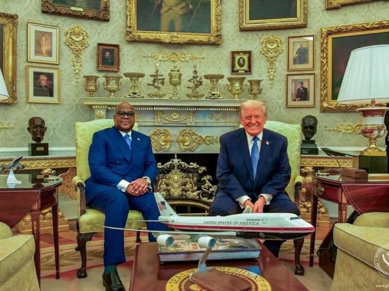 Tshisekedi et Trump