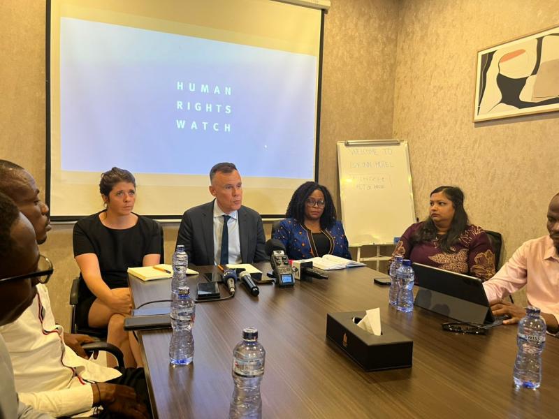 Une délégation de l’ONG de défense des droits humains Human Rights Watch à Kinshasa 