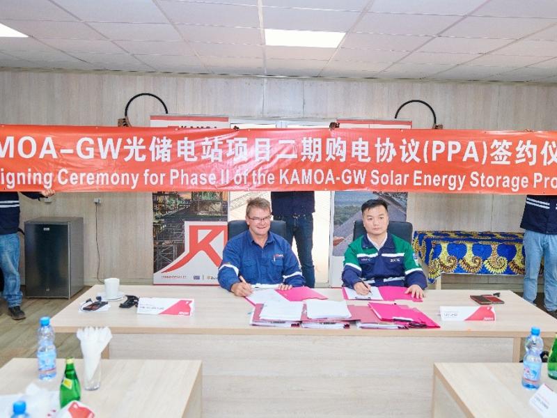 Nouvel accord entre Kamoa Copper et Green World Energie