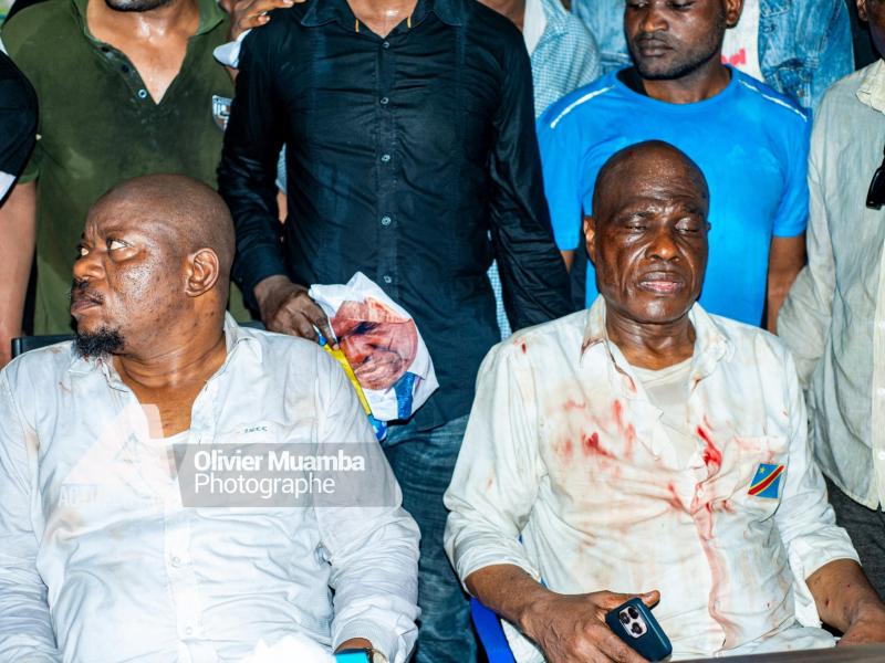 Martin Fayulu et Jean Marc Kabund