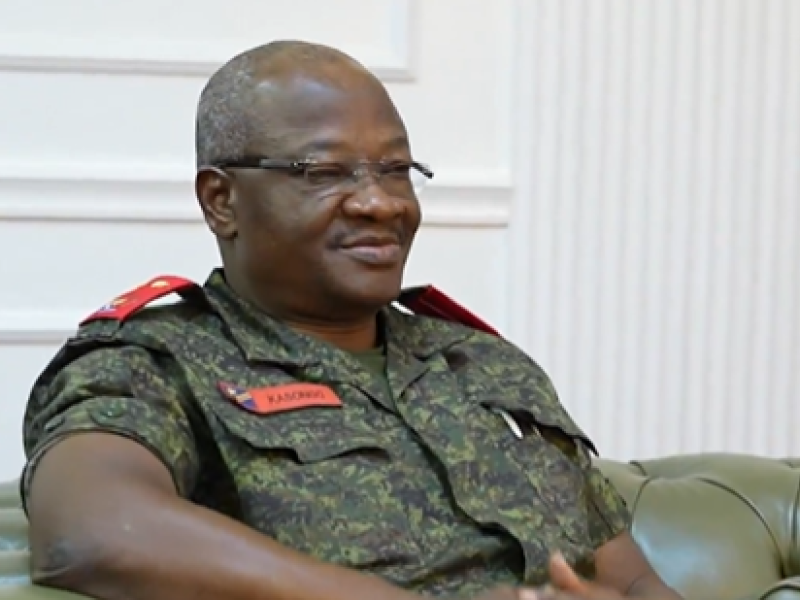 Le général-major Kasongo Batoka Mulumba 