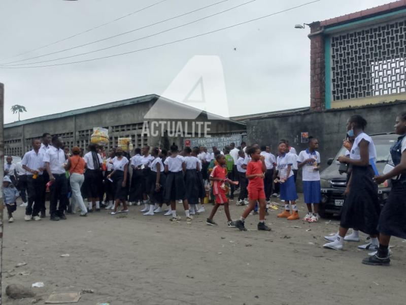 Kinshasa. Les élèves après les épreuves du TENASOSP 2026 